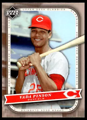 2005 Upper Deck Classics #94 Vada Pinson • $1.29