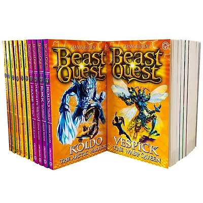 Adam Blade Beast Quest The Battle Collection 18 Books Set (Series 4 - 6) • £22.30