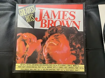 £7.50 • Buy JAMES BROWN GREATEST HITS 1981 LP (Italian Press) HRLP8 Original Vinyl Funk Soul