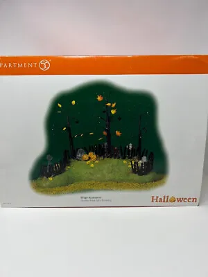 Dept 56 Halloween Village Haunted Fiber Optic Backdrop #53075 • $35.59