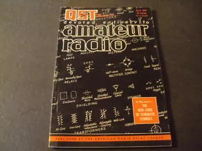 QST Amateur Radio  Apr 1955 Graphical Symbols For Radio Diagrams ID:60192 • $10