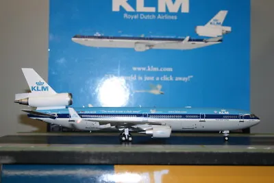 JC Wings 1:200 KLM McDonnell Douglas MD-11 PH-KCE (XX2423) Model Plane • $155.27