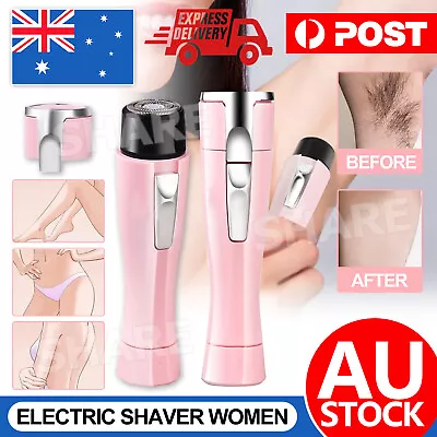 Women’s Facial Electric Shaver Hair Remover Trimmer Body Face Leg Bikini Armpit • $10.95