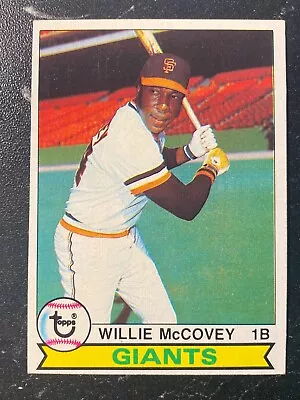 1979 Topps Baseball - Card #215 HOF Willie McCovey San Francisco Giants • $2