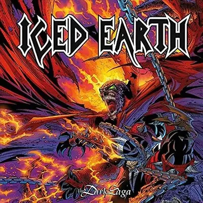 ICED EARTH - Dark Saga LP - Colored Vinyl Rare 2023 Import Heavy Metal Greece • $36.95