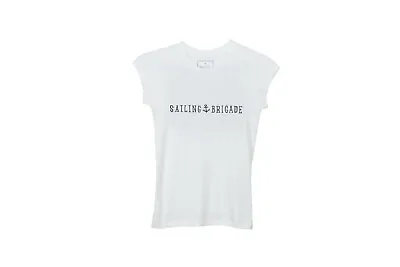 Island Company Women's Sailing Brigade Shirt Color:white RETAILS $40.00 • $5.99