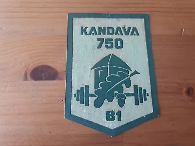 Vintage USSR Latvia Sports Pennant Weightlifting Kandava 1981 • $14.99