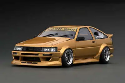 1:18 Toyota AE86 RWB -- Gold -- Ignition Model IG2608 • $549.99