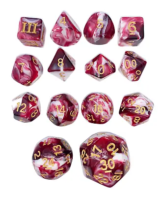 Specialty 14 Unusual DCC Dice Set - Vampiric Touch • $21