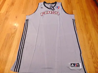 Adidas Nba D-league Revolution 30 Utah Flash Authentic Blank Jersey 5xl+4  • $37.19