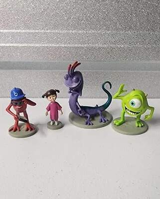 Disney Pixar Lot Of 4 Monsters Inc Cake Topper Figure Toys • $14.95