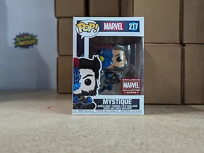 Funko Pop Marvel #217 X-Men Mystique Marvel Collector Corps Exclusive • $10.36