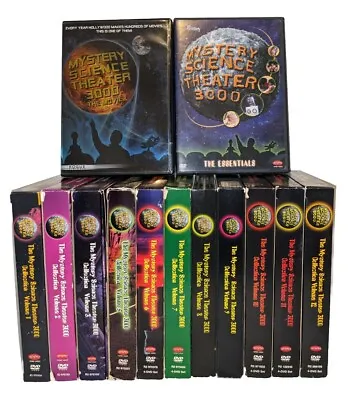 Mystery Science Theater 3000 MST3K DVD Rhino Sets Vol 1-12 (-4) W/10 Godzilla ++ • $359.95