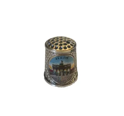 Metal Vintage Souvenir Thimble Berlin • $12