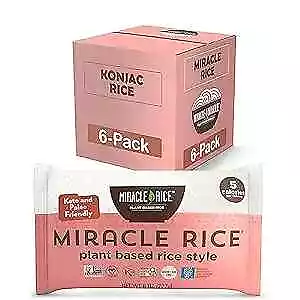  Miracle Rice - Plant Based Shirataki Konjac Rice Keto Vegan Gluten-Free  • $40.55