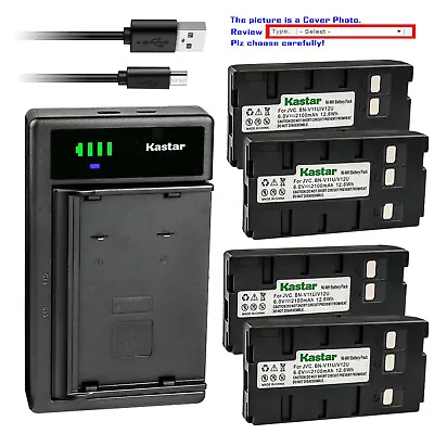 Kastar Battery USB Charger For Panasonic PV-332 PV-333 PV-362 PV-L606 PV-L650 • $15.99