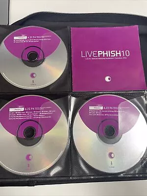 Phish: LivePhish Volume 10 6/22/94 Columbus OH 3-CD 2002 Elektra Rare / OOP! • $39.90