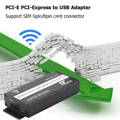 Mini PCI-E PCI Express Wireless To USB Adapter For WWAN/LTE Module Converter Kit • $18.61