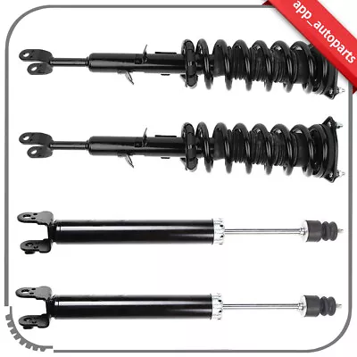 Complete Front Struts Rear Shocks W/ Coil Springs Kit For 2003-2007 Infiniti G35 • $172.12