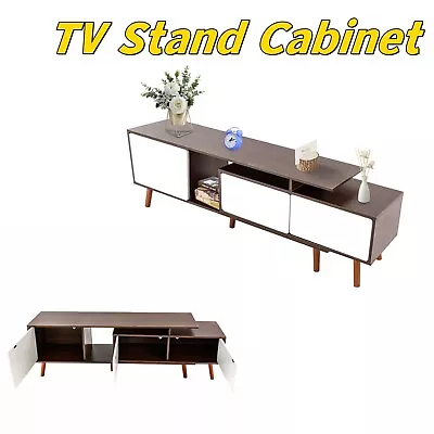 TV Stand Cabinet For Home Gaming Entertainment Center TV Media Console Ajustable • $146.31