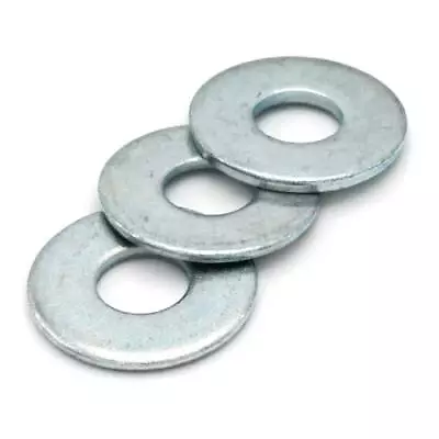 5/16   Sae Steel Flat Washer Zinc Plated 11/16  Od X 11/32  Id - 100pc • $8.95