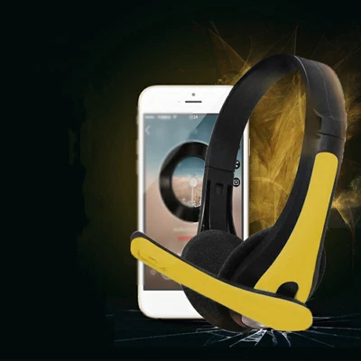 £7.56 • Buy PC Headset With Noise Cancelling For Business Skype Call Center Office Computer