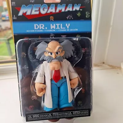 Megaman Dr Wily Action Figure Funko Capcom Brand New & Sealed • £10