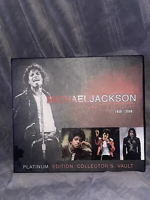 Michael Jackson Platinum Edition Collector's Vault Hard Cover Tribute Book • $27.99