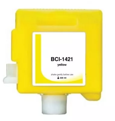 Ink For Canon W8200 W8400P W8400 Komp. Zu BCI-1421Y Yellow Pigment Cartridge • £97.73
