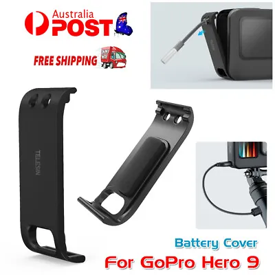 $7.59 • Buy Battery Side Cover For GoPro Hero 9/10 Door Lid Charging Case Port Accessories