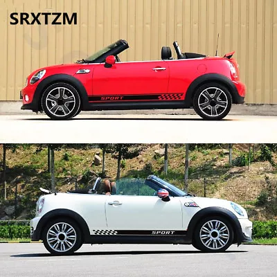 2x Door Side Skirt Decal Limited Edition Graphic Stickers For Mini Cooper R50 CC • $13.45