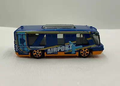 Matchbox Metro Transit Swift Shuttle Bus Blue Die Cast • $6.99