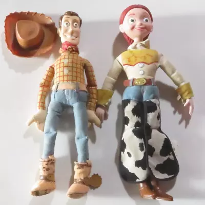 TOY STORY - Disney Woody & Thinkway Toys Jessie DOLLS • $28