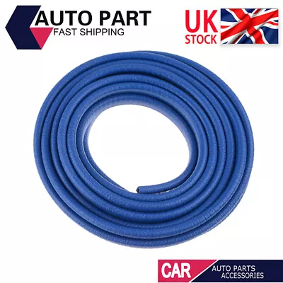 4.5M Blue Car Auto Door Boot Edge Strip Protector Trim U Shape Guard Seal Rubber • £4.96