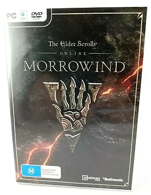 Elder Scrolls Online Morrowind PC DVD Rom Game Windows 7 Rated M • $29.95