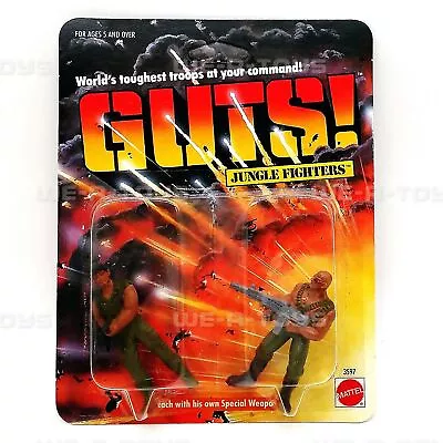 GUTS! Jungle Fighters Side Slinger & Cold Steel Action Figure Mattel 1986 #3597 • $13.96