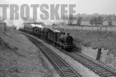 35mm Negative BR British Railways Steam Loco 44146 1959 Somerset & Dorset 4F  • £4.39