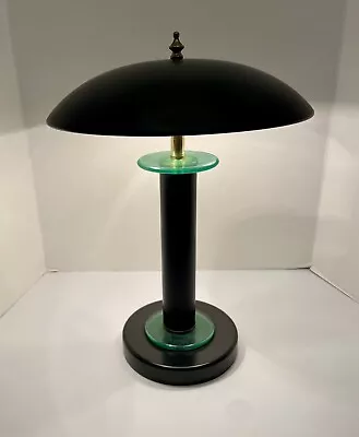 Vintage Touch Lamp Memphis  Design 1980's Post MCM Flying Saucer Lamp • $64