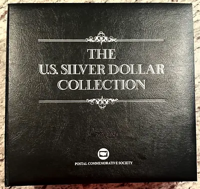 Complete Morgan & Peace 35 Coin US Silver Dollar Collection Postal Stamp PCS Set • $1489.99
