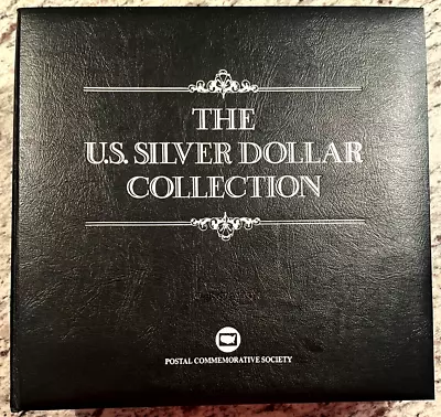 Complete Morgan & Peace 35 Coin US Silver Dollar Collection Postal Stamps PCS • $1449.99