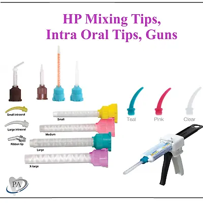 Dental HP Tips High Performance VPS Automix Tips Intraoral Tips VPS Gun Mixpac • $24.95