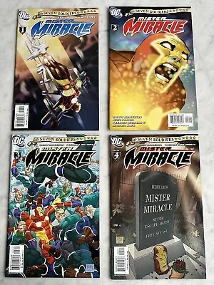 Seven Soldiers: Mister Miracle #1 - #4 Full Series Run In NM- 9.2! (DC 2006) • $10