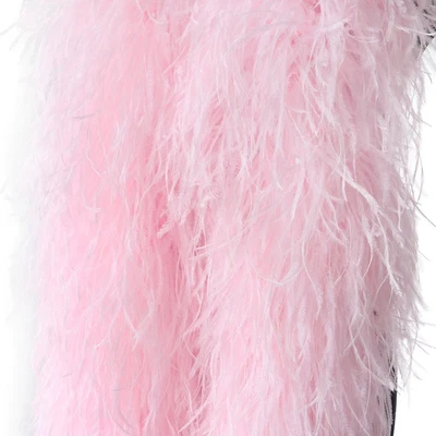£244.87 • Buy Ostrich Feather Boa Fluffy 10 Ply 0.5/1/2/3 Meter Warmth Scarf Stage Costume New