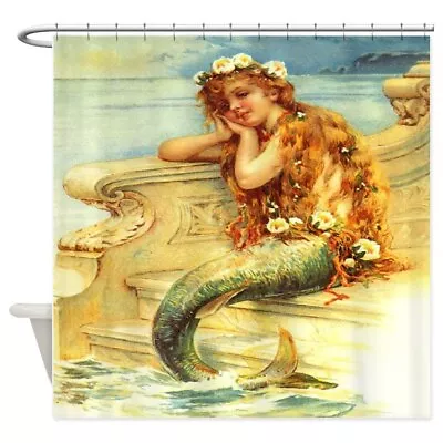 CafePress Mermaid Decorative Fabric Shower Curtain (69 X70 ) (1721790303) • $73.99