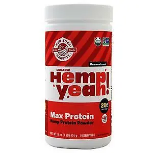 Manitoba Harvest Organic Hemp Yeah! Max Protein Unsweetened 16 Oz • $12.87