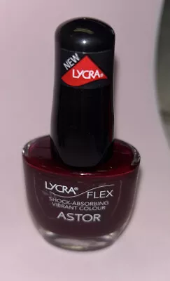 Astor By Margaret Astor Lycra Flex Nail Varnish 550 RED LACE • £2.75