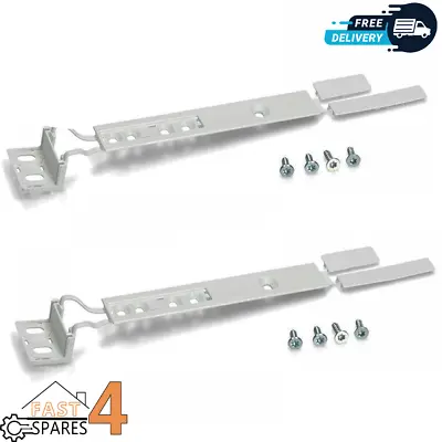 Universal Integrated Fridge & Freezer Door Mounting Bracket Fixing Slide Kit 2X • £8.85