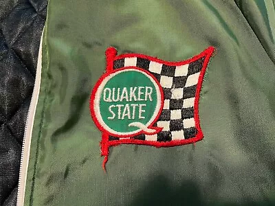 Quaker State Vintage ‘70’s  Racing Jacket Vintage! SIZE: SMALL • $25