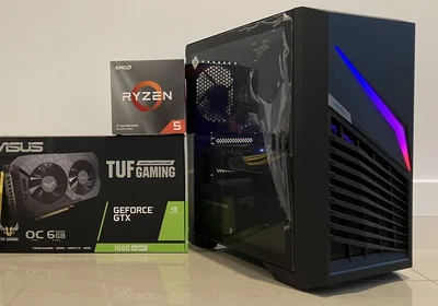 $935 • Buy Custom Gaming PC Ryzen 5 3600 Six Core 3.6 GHz, 32GB Mem, 512GB SSD, 1660 Super