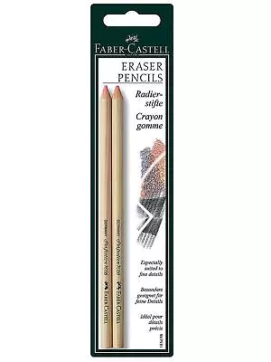 Faber-Castell Perfection Eraser Pencils - Pack Of 2 • $12.55